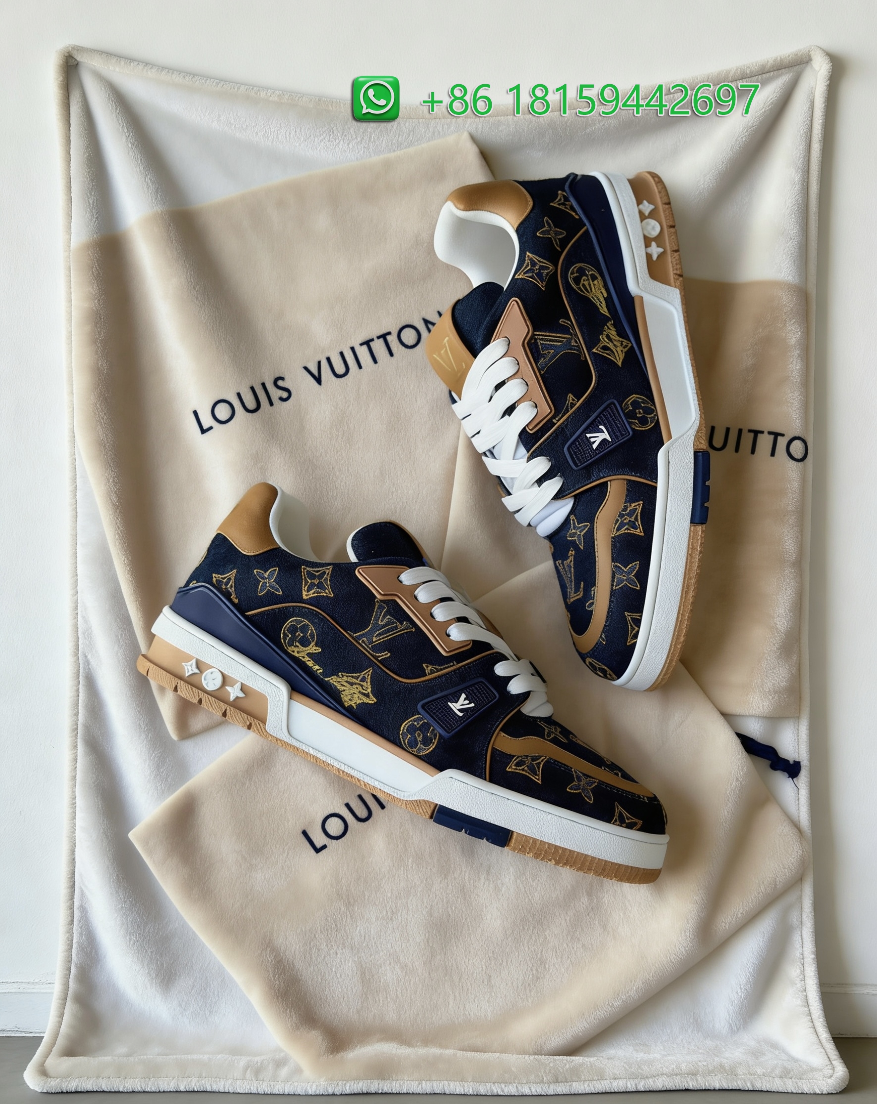 Louis Vuitton Throw Blankets